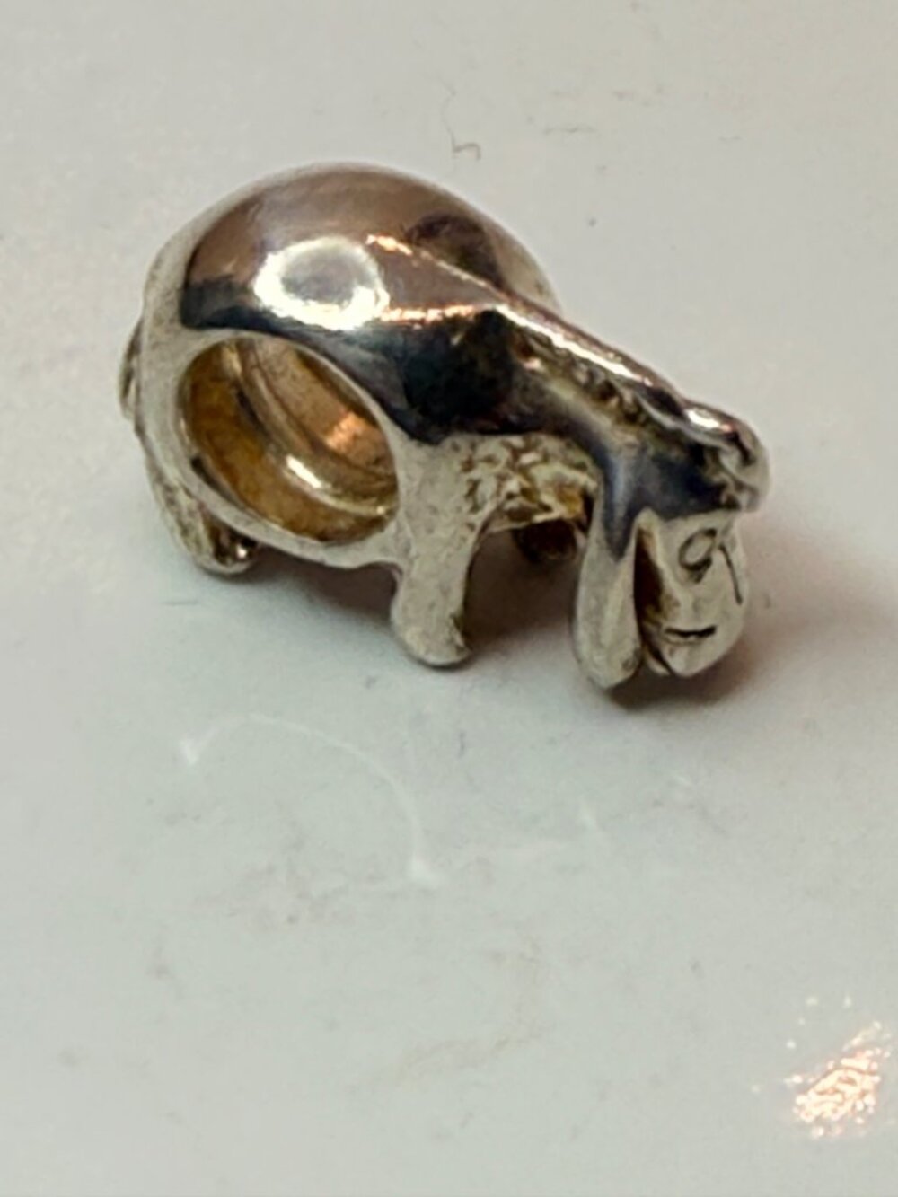 Retired Chamilia Disney Eeyore Charm DIS-7 Sterling Silver CHAM